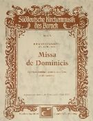 Missa De Defunctis : For SATB and Continuo.