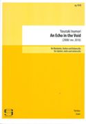 Echo In The Void : For Clarinet, Violin and Violoncello (2008/Rev. 2010).