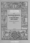 Secondo Libro Delli Motetti : Für Sopran (Oder Tenor) & B. C. - Band II / edited by Jolando Scarpa.
