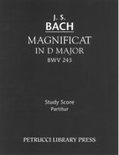 Magnificat In D Major, BWV 243 / edited by Alfred Dürr.