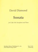 Sonata : For Alto Saxophone and Piano.