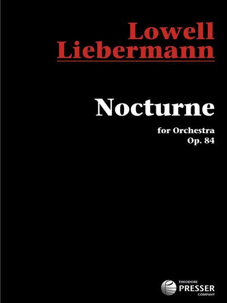 Nocturne, Op. 84 : For Orchestra (2003).