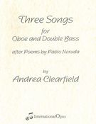 Three Songs : For Oboe and Double Bass.