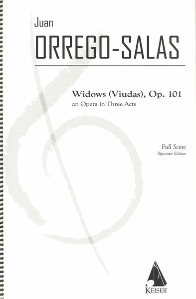 Widows (Viudas), Op. 101 : An Opera In Three Acts.
