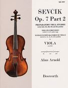 Preparatory Trill Studies, Op. 7 Part 2 : For Viola.