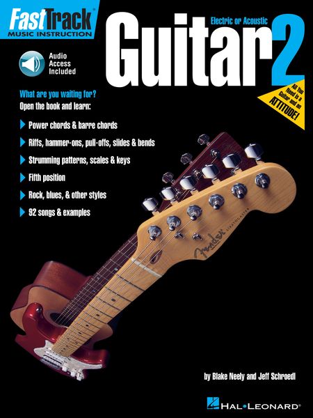 Fasttrack Guitar Method - Book 2 / With Jeff Schroedl.