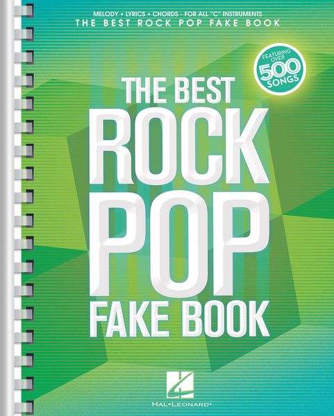 The Best Rock Pop Fake Book.