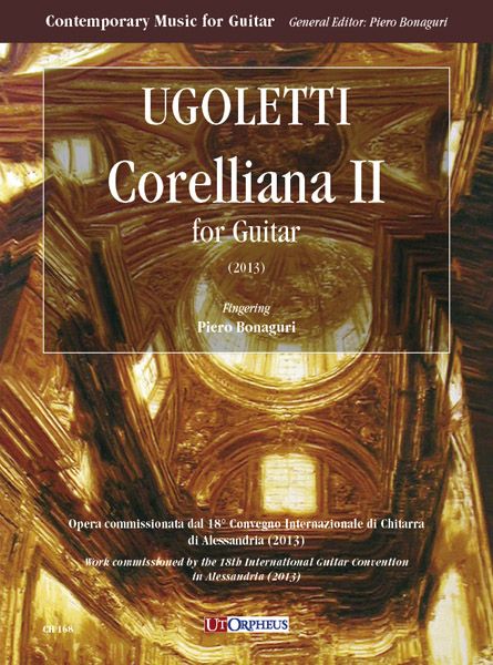 Corelliana II : For Guitar (2013) / Fingering by Piero Bonaguri.