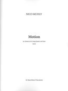 Motion : For Clarinet In B Flat, String Quartet and Piano (2010).