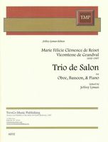 Trio De Salon : For Oboe, Bassoon and Piano.
