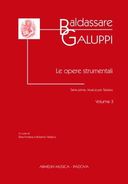 Opere Strumentali, Serie I : Musica Per Tastiera, Vol. 3 / Ed. Elisa Fontana and Roberto Velasco.
