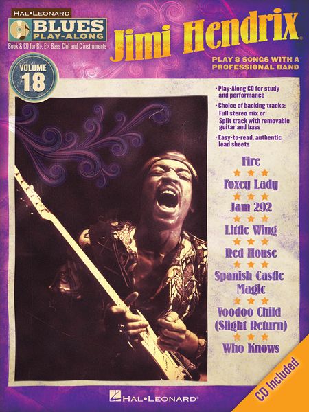 Jimi Hendrix : Play 8 Songs With A Professional Band.