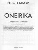 Oneirika : For Ensemble (2012).
