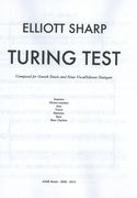 Turing Test : For Soprano, Mezzo, Alto, Tenor, Baritone, Bass and Bass Clarinet.