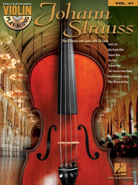 Johann Strauss, Jr. : Play 8 Classics With Sound-Alike CD Tracks.
