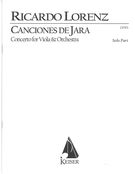 Canciones De Jara (Jara Songs) : Concerto For Viola and Orchestra (2010).