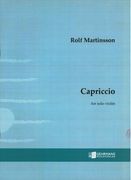 Capriccio, Op. 29 : For Solo Violin (1991).