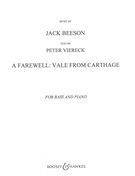 Farewell - Vale From Carthage : For Bass and Piano (2003).
