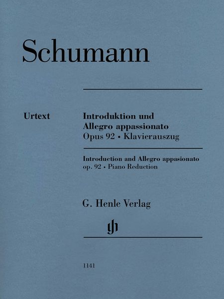 Introduktion und Allegro Appassionato, Op. 92 : Für Klavier und Orchester - reduction For 2 Pianos.