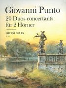 20 Duos Concertants : Für Zwei Hörner / edited by Yvonne Morgan.