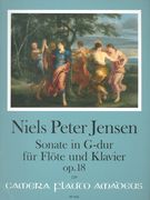 Sonate In G-Dur, Op. 18 : Für Flöte und Klavier / edited by Bernhard Päuler.