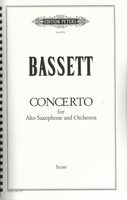 Concerto : For Alto Saxophone and Orchestra.