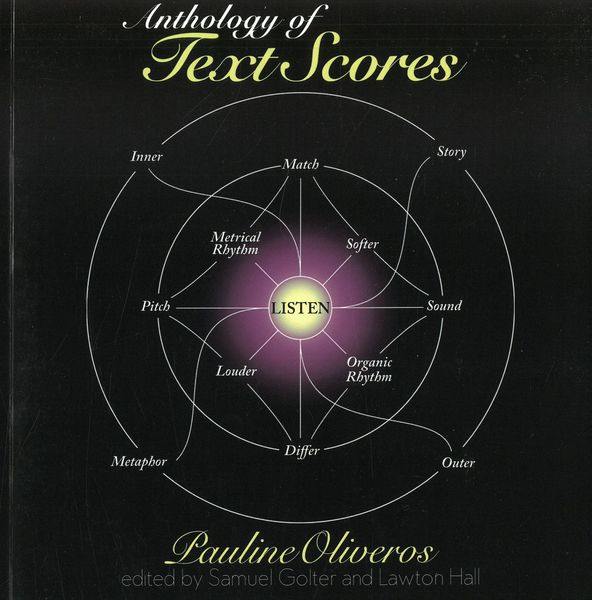 Anthology Of Text Scores / edited by Samuel Golter and Lawton Hall.