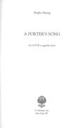 A Porter's Song : For SATB A Cappella Choir (2012).