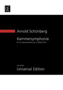 Kammersymphonie, Op. 9 : Für 15 Soloinstrumente (1906/1912).