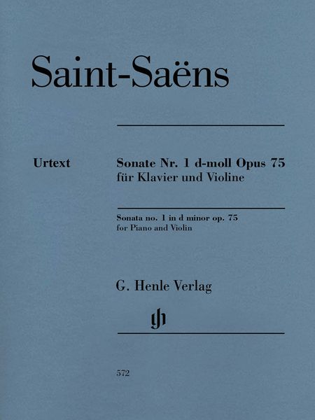 Sonate Nr. 1 D-Moll, Op. 75 : Für Klavier und Violine / edited by Peter Jost.