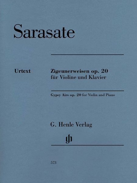 Zigeunerweisen, Op. 20 : Für Violine und Klavier / edited by Ernst-Günter Heinemann.