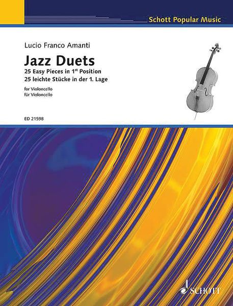 Jazz Duets - 25 Easy Pieces In 1st Position : For Violoncello.