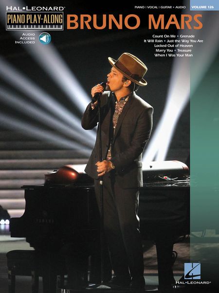 Bruno Mars : Hal Leonard Piano Play-Along.