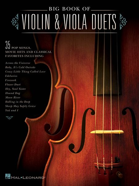Big Book Of Violin and Viola Duets / arranged by Kathleen Tompkins.