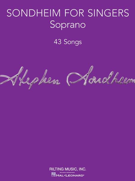 Sondheim For Singers : Soprano - 43 Songs.