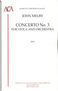 Concerto No. 3 : For Viola and Orchestra (2013).