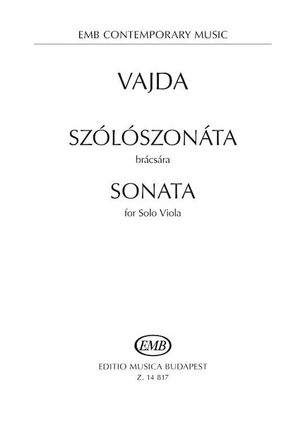 Sonata : For Solo Viola.