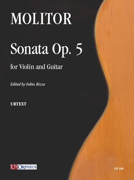 Sonata, Op. 5 : For Violin and Guitar / edited by Fabio Rizza.