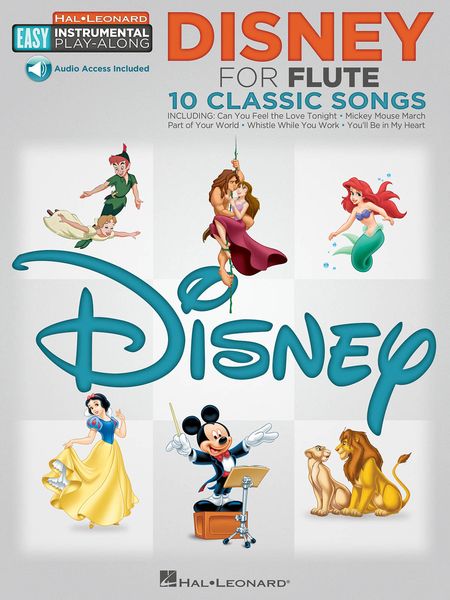 Disney For Flute : 10 Classic Songs.