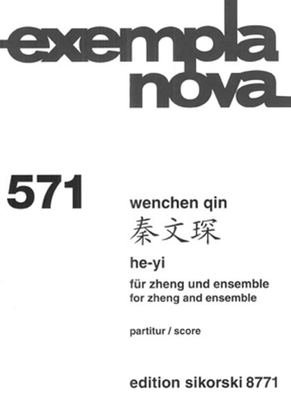 He-Yi : For Zheng and Ensemble (1998/99).