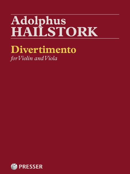 Divertimento : For Violin and Viola.