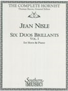 Six Duos Brillants, Vol. 1 : For 2 Horns / arranged by Thomas Bacon.
