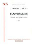 Boundaries : For Flute, Harp and Percussion (2012, Rev. 2014).