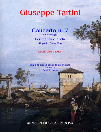 Concerto N. 7 (In Sol Magg.) : Per Flauto E Archi / edited by Daniele Proni.