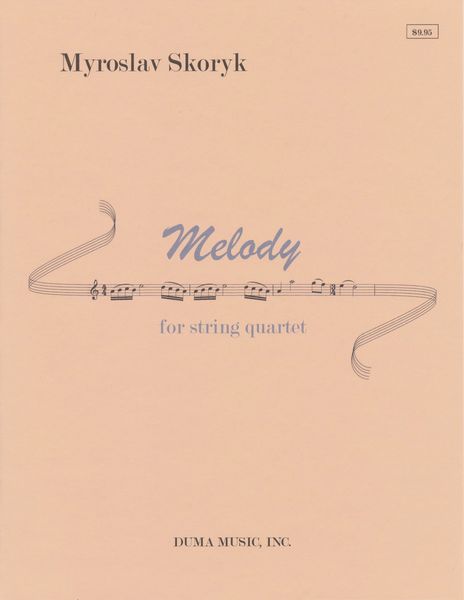 Melody : For String Quartet.