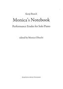 Monica's Notebook : Performance Etudes For Solo Piano.