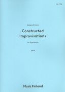 Constructed Improvisations : For 2 Guitarists (2014).