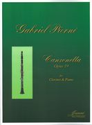 Canzonetta, Op. 19 : For Clarinet and Piano.