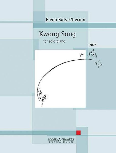 Kwong Song : For Solo Piano (2007).