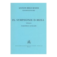 Symphony No. 9 In D Minor (1894) : Finale Fragment, 1895-96 / Facsimile.